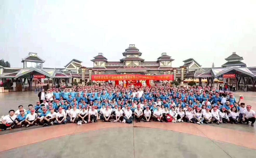 我公司组织了全体员工到邯郸方特出游活动