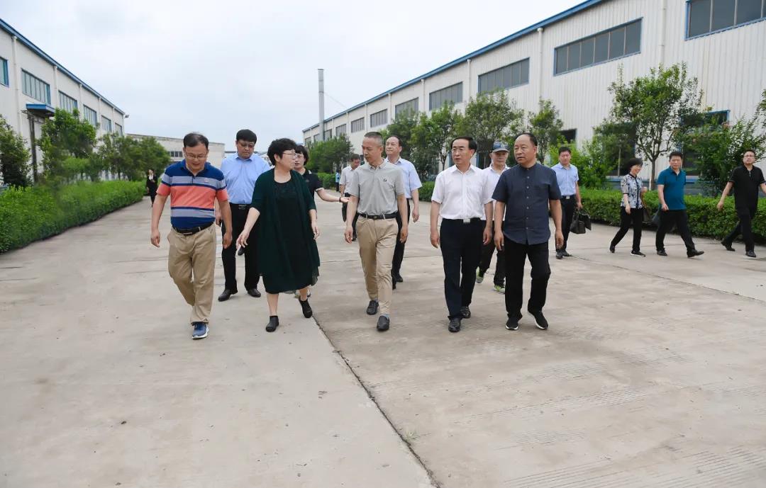 省台办副主任韩清榕到我司调研